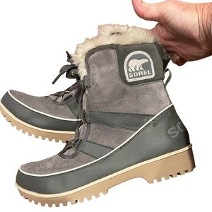 Women’s SOREL Tivoli II‎ gray winter snow boots, 10.5 bbc NWT